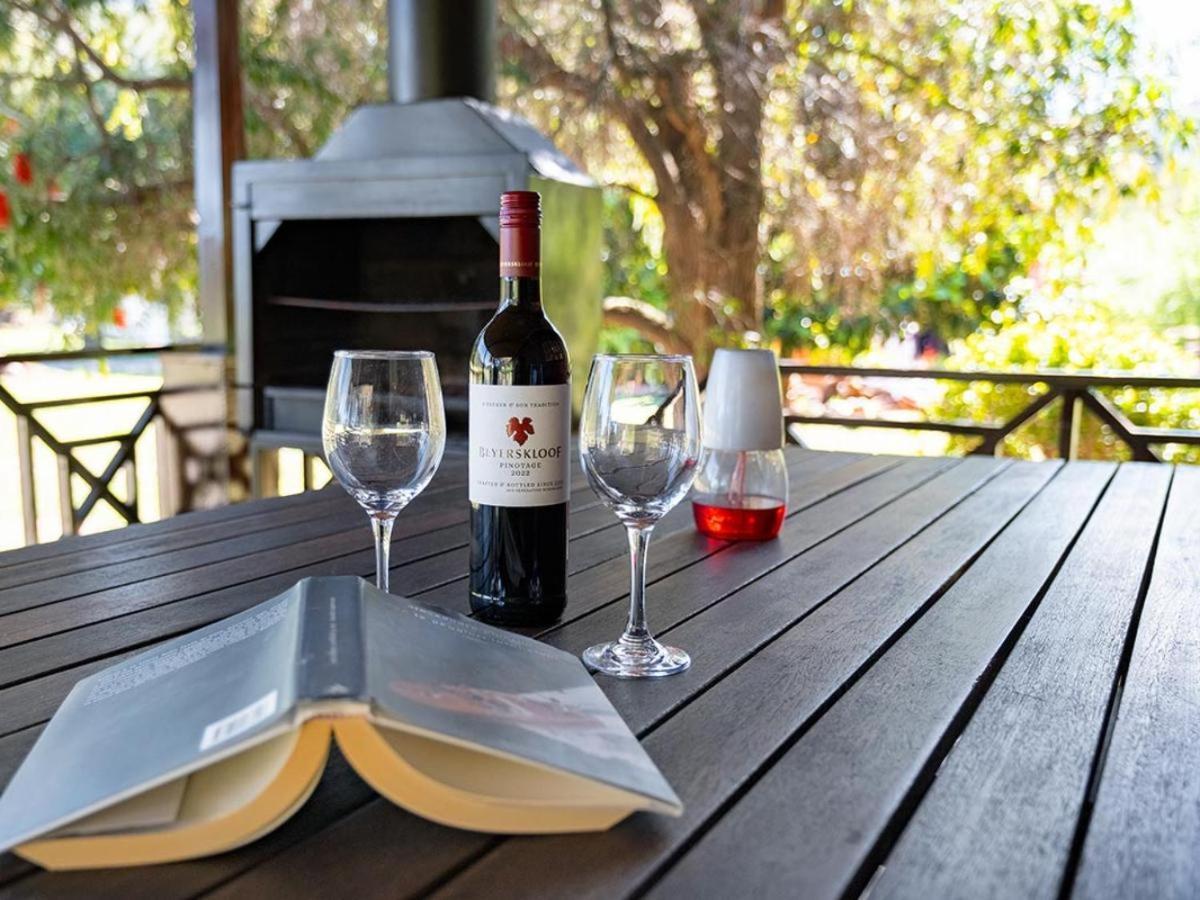 La Ferme Guest Farm - Hot Tubs Villa Franschhoek Dış mekan fotoğraf
