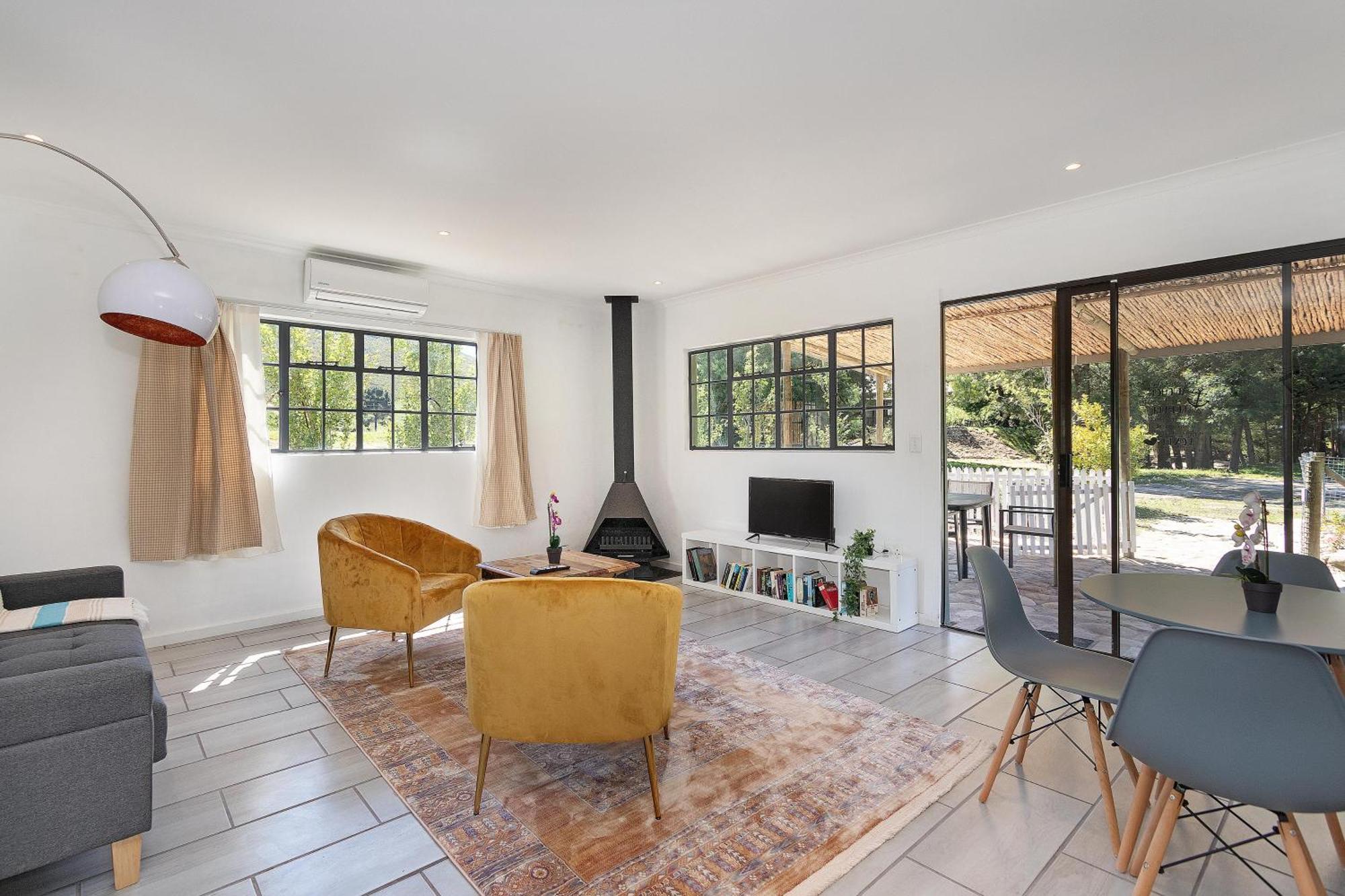 La Ferme Guest Farm - Hot Tubs Villa Franschhoek Dış mekan fotoğraf