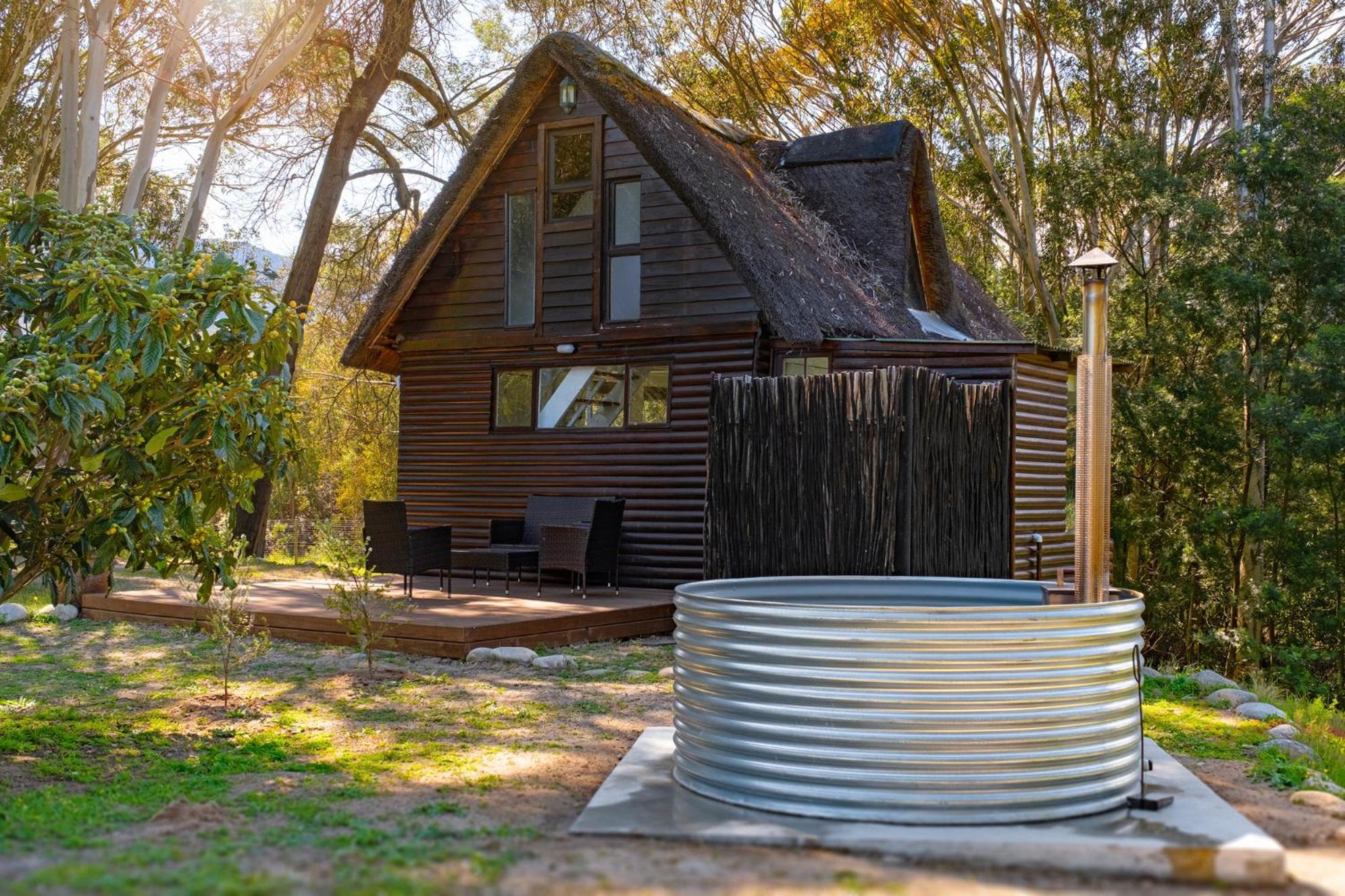 La Ferme Guest Farm - Hot Tubs Villa Franschhoek Dış mekan fotoğraf